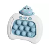 Электронный Поп Ит Интерактивный 4 Режима + Подсветка Детская Развивающая Игрушка Антистресс Pop It Pro Голубой Бегемот