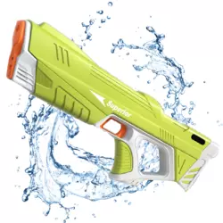 Водный Бластер на Аккумуляторе Электрический Водяной Пистолет с Автоматическим Насосом Для Детей и Взрослых Superior Зелёный