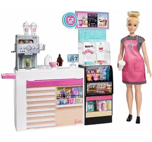 Кукла Барби Игра Кофейня Babrie Coffeу Shop Playset Mattel