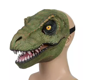 Маска Динозавра 3Д Для Детей и Взрослых с Подвижной Челюстью Jurassic World Dominion